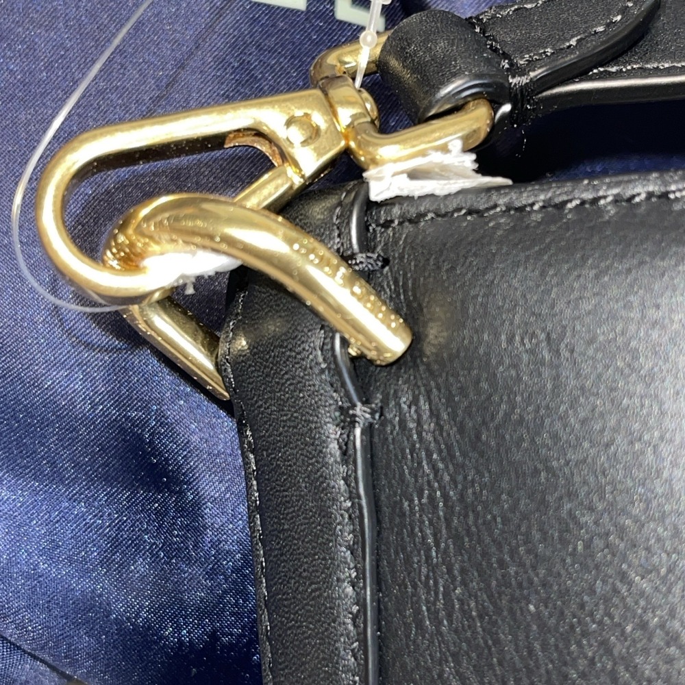 Cole Haan handbag new large Adjustable Strap Gold Trim - Picture 6 of 15